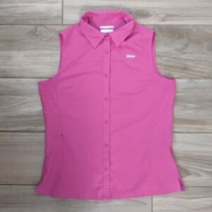 Columbia Omni Shade Sun Protection Button Down Tank